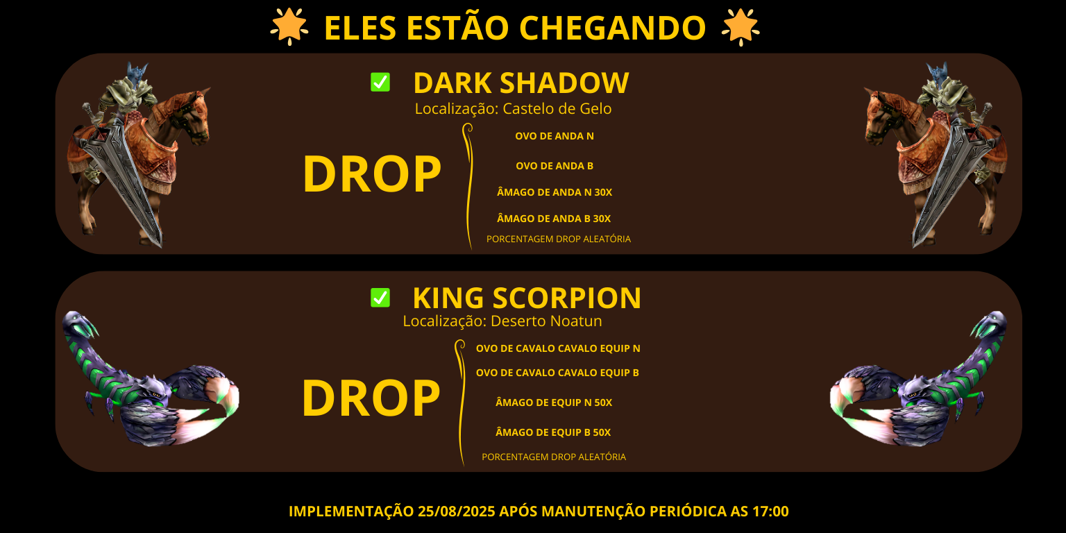 ATUALIZAÇÃO 25/08/2025 - BOSS WYD FC.